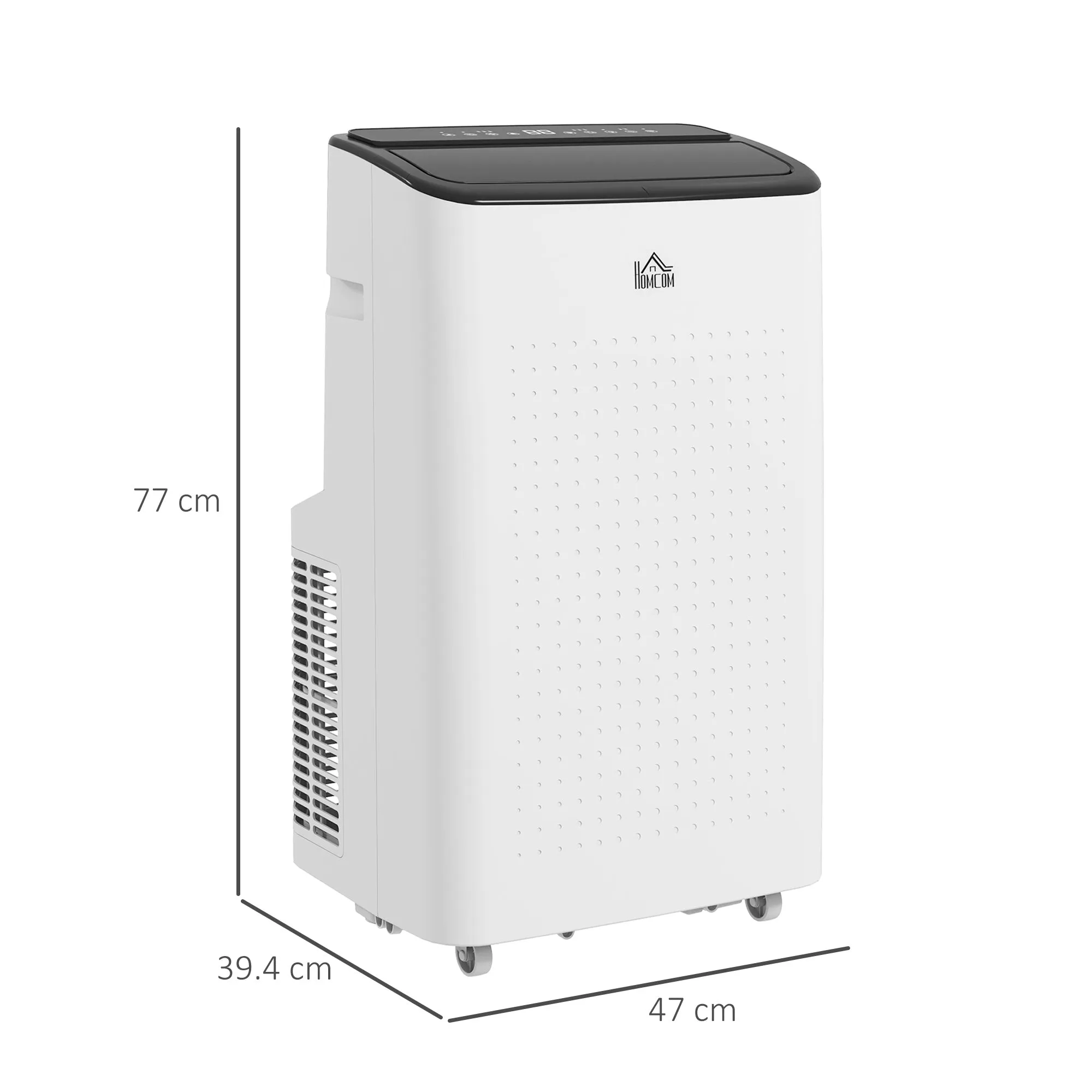 14,000 BTU Mobile Air Conditioner for Room up to 35m¬≤, Smart Home WiFi Compatible, with Dehumidifier, Fan, 24H Timer