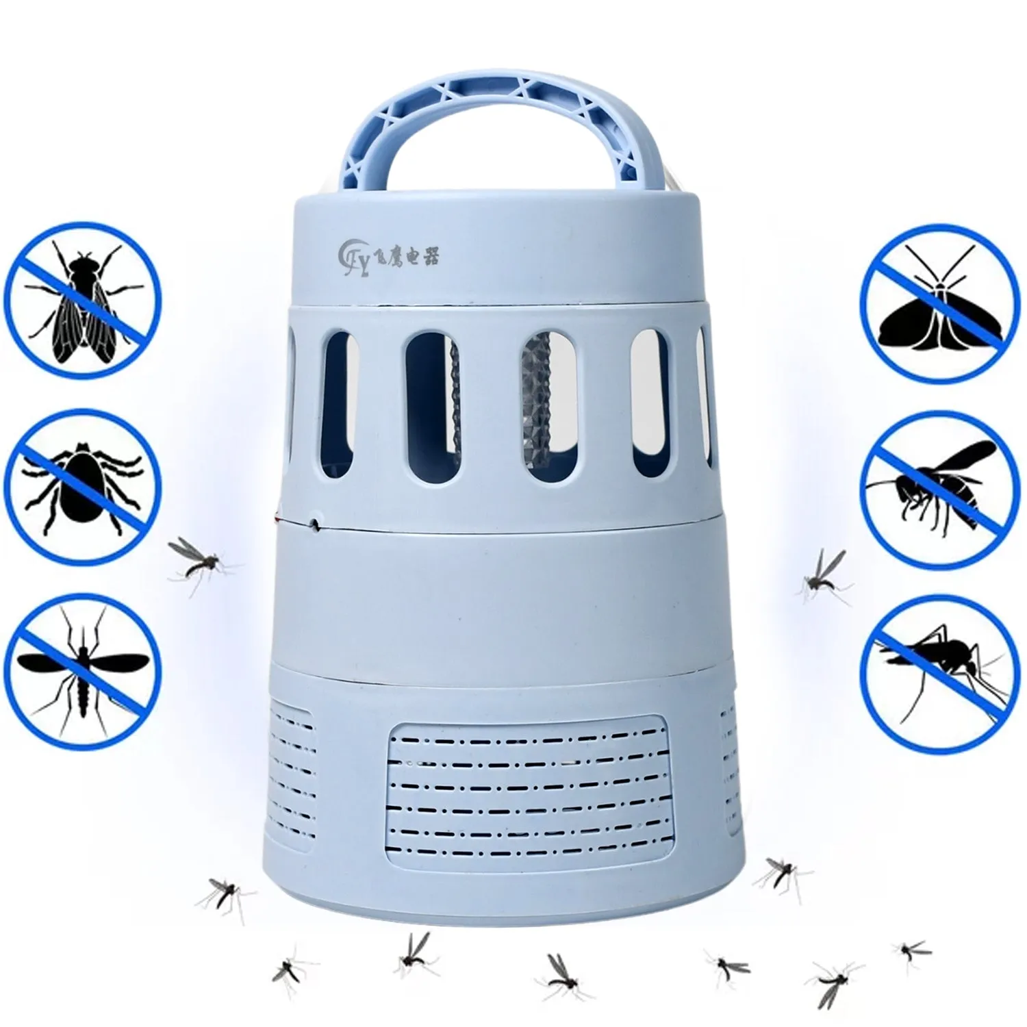 1500 Home Indoor Bedroom Mosquito Repellent Lamp Usb Plug-In No Radiation Baby Electric Trap USB Charging