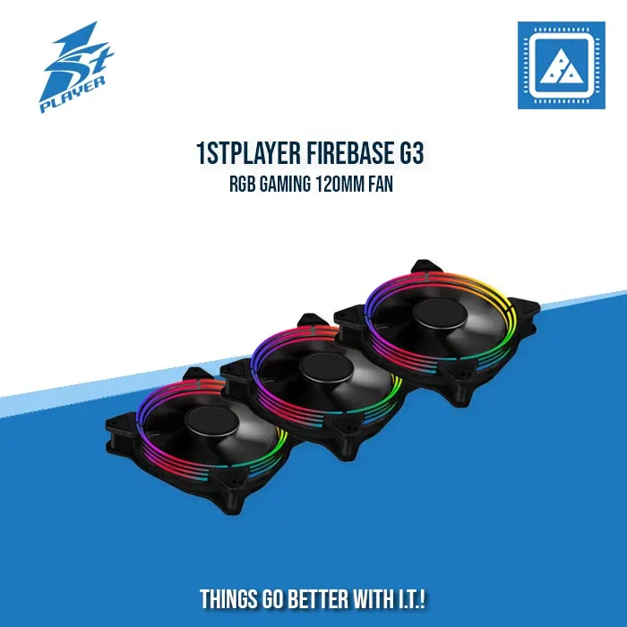 1STPLAYER FIREBASE G3 RGB GAMING 120MM FAN