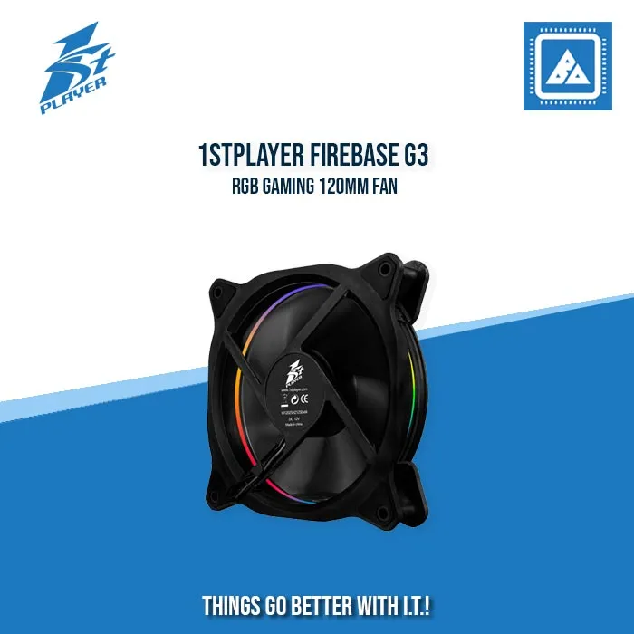 1STPLAYER FIREBASE G3 RGB GAMING 120MM FAN