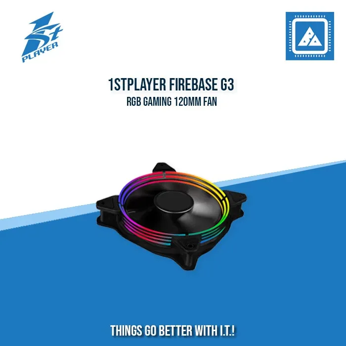 1STPLAYER FIREBASE G3 RGB GAMING 120MM FAN