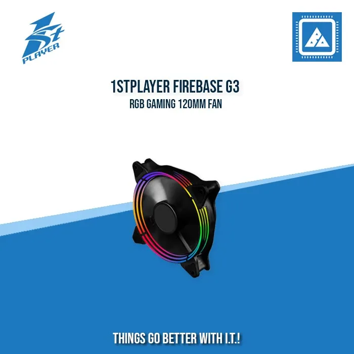 1STPLAYER FIREBASE G3 RGB GAMING 120MM FAN