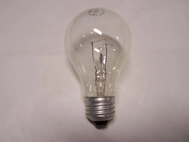 25 A15 Clear Bulb