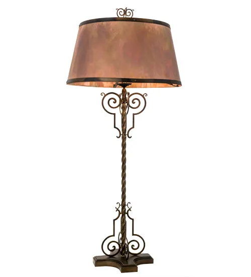 2Nd Avenue 210717-18.COP  Clarice Lamp Light Burnished Antique Copper