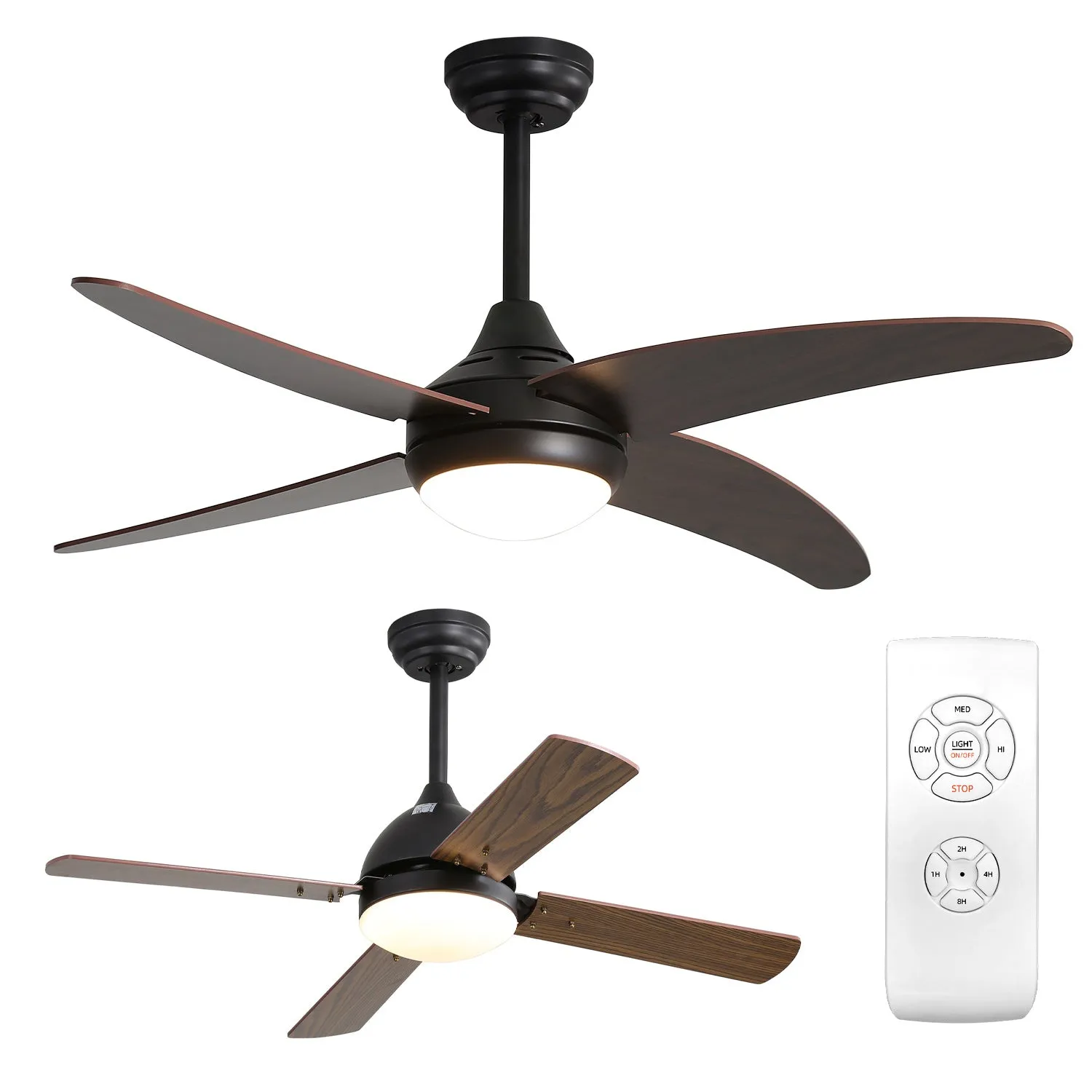 42Inch/48Inch Ceiling Fan Light with LED Lamp & Remote Control