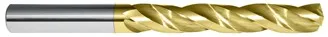 453-104375B: 0.4375 (7/16), Jobber Length Carbide Twist Drill- 150 deg, TiN, USA