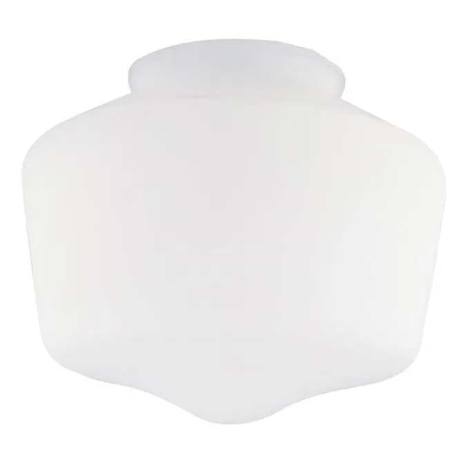 5 3/4-Inch White Schoolhouse Shade