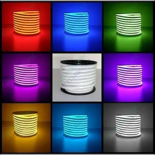 50 Meter 12v Neon Rope Light In Pakistan Red, Green Blue, White, Pink