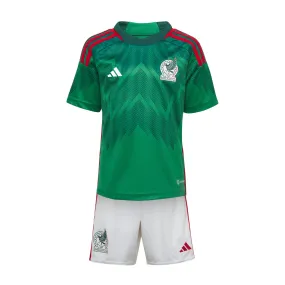 adidas Mexico 2022/23 Home Minikit Vivid Green/ Collegiate Green