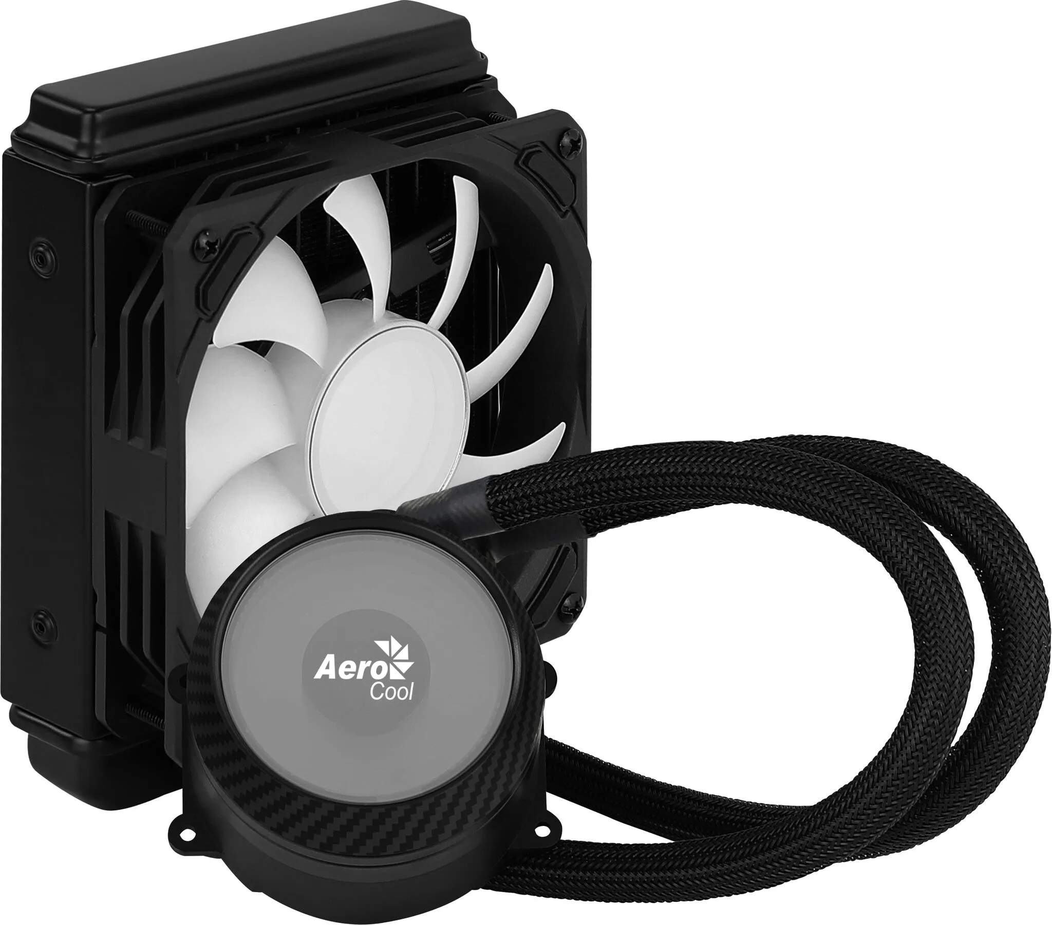 Aerocool MIRAGEL120 CPU Liquid Cooling 12cm ARGB Fan TDP 200W Black