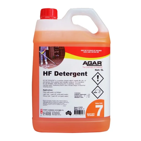 Agar HF Detergent for Painted and Metallic Surfaces