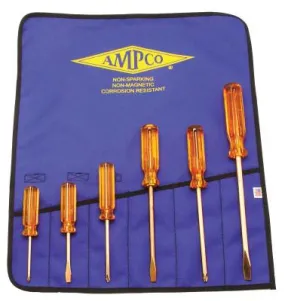 Ampco Safety Tools Screwdriver Kits, Phillips; Slotted, M-39