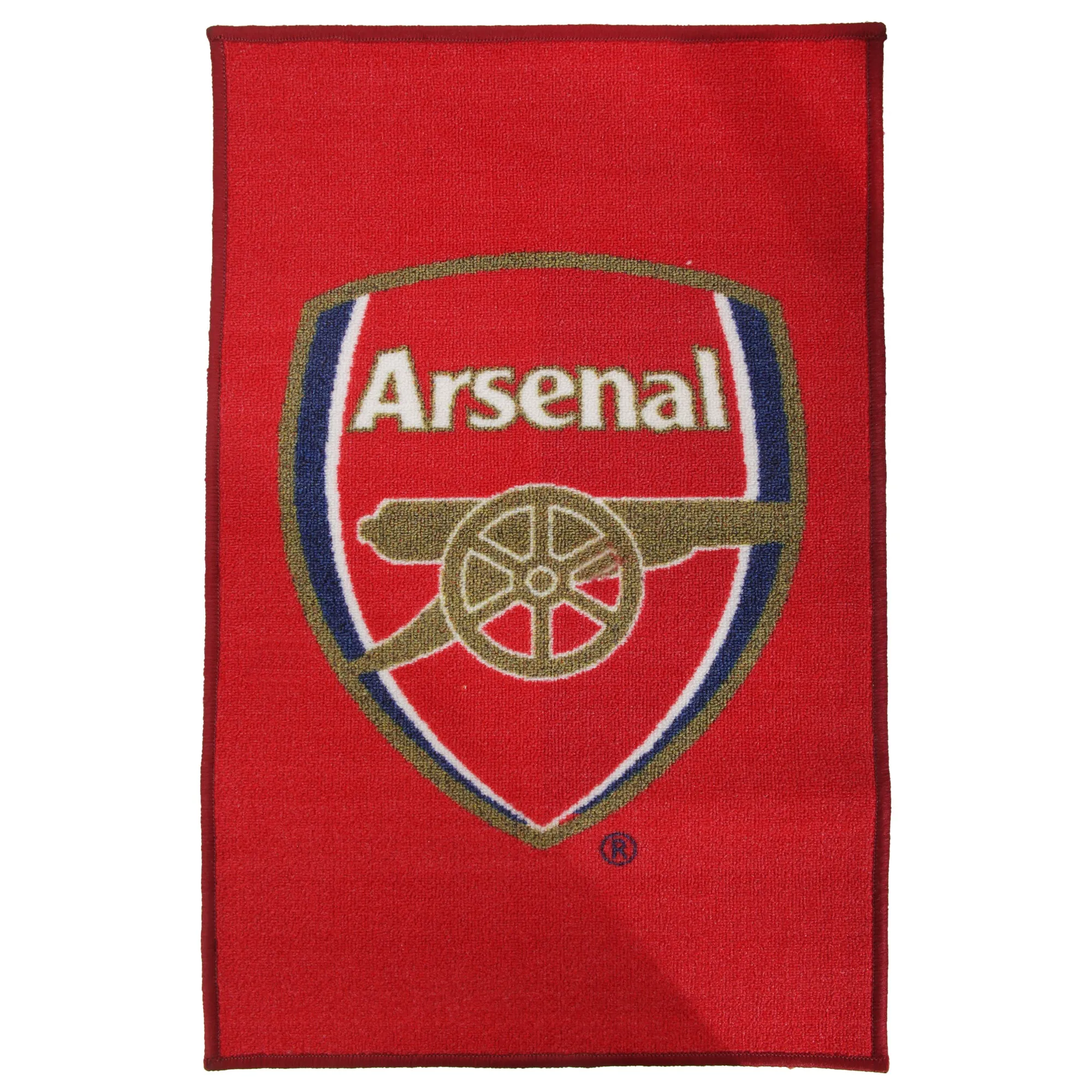 Arsenal FC Official Printed Football Crest Rug/Floor Mat