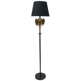 Artistic & Quirky Golden Elephant Floor Lamp Light