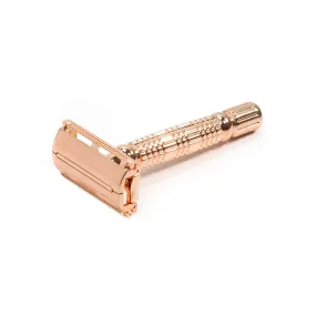 BAILI Butterfly Razor Travel Set with Case, Rose Gold