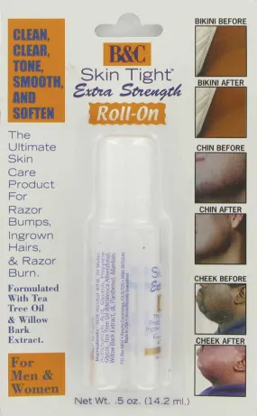 B&C Skin Tight Roll On Razor Bump Solution