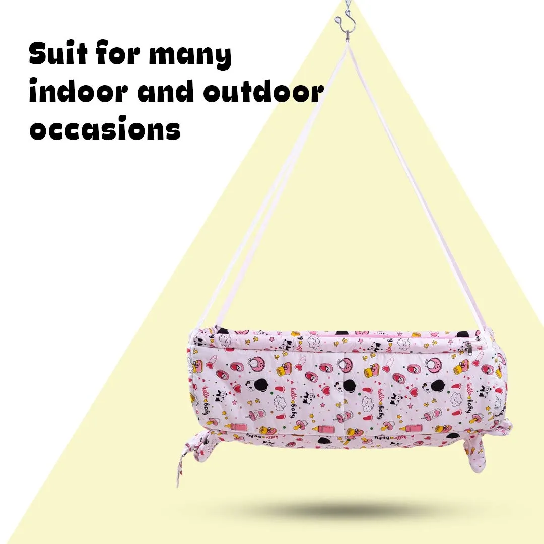 Baybee Newborn Baby Swing Hanging Cradle with Mosquito Net and Spring