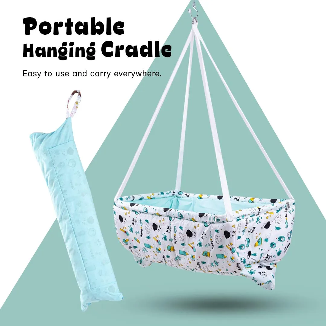 Baybee Newborn Baby Swing Hanging Cradle with Mosquito Net and Spring