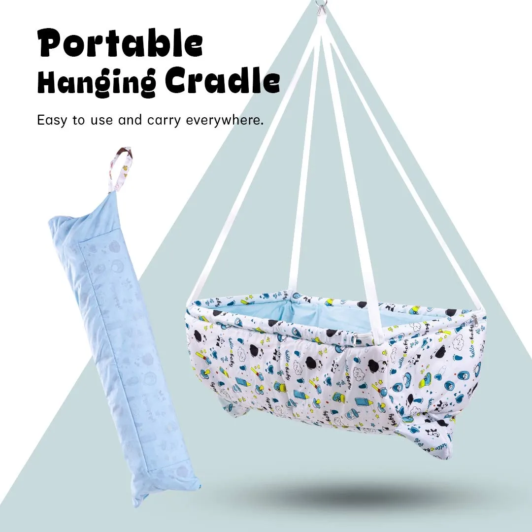 Baybee Newborn Baby Swing Hanging Cradle with Mosquito Net and Spring