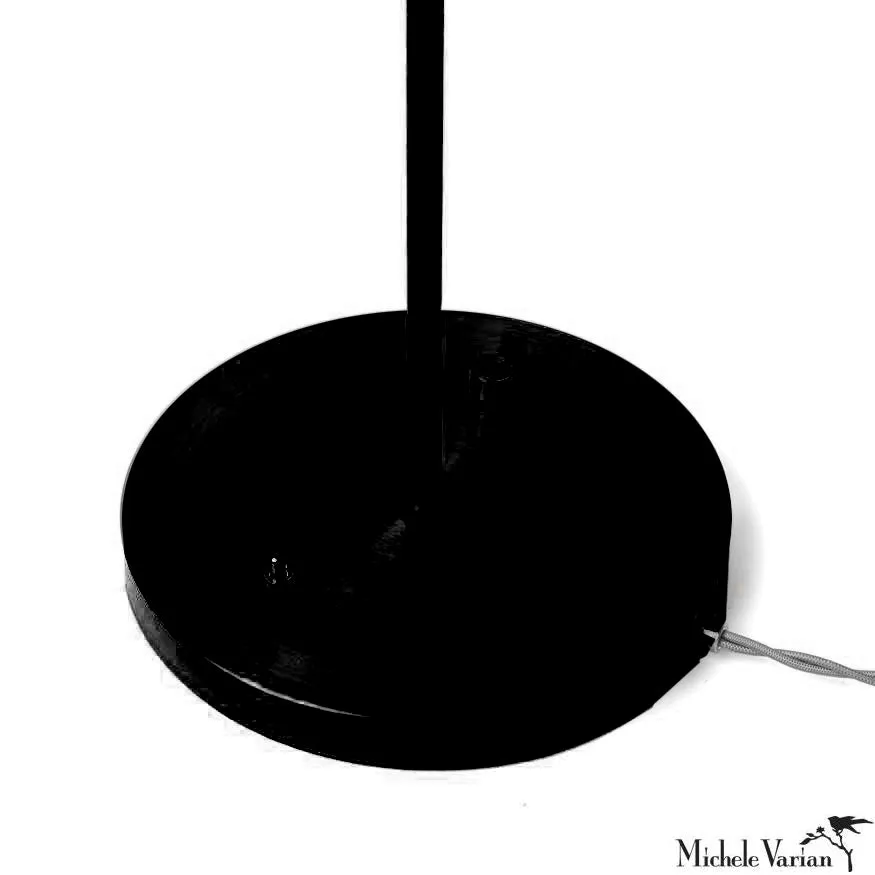 Black Cone Axis Floor Lamp