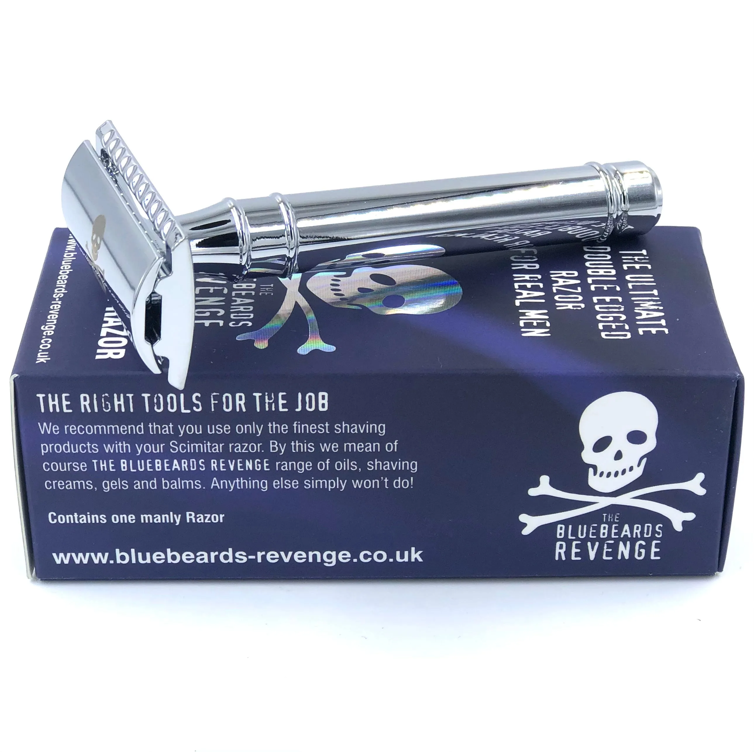 Bluebeards Revenge Scimitar DE Safety Razor