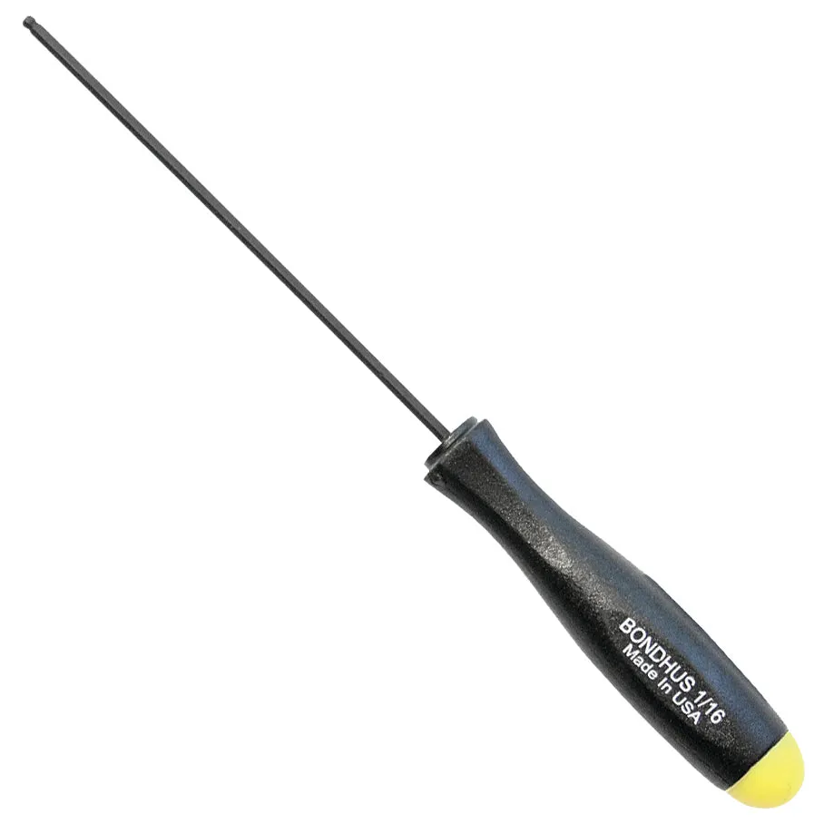 Bondhus 10603 1/16" Ball End Hex Driver Balldriver Tip Screwdriver