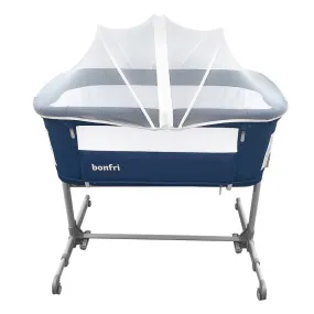 Bonfri S5 Rock&Relax Bassinet (with Bag & Mosquito Net) - Blue