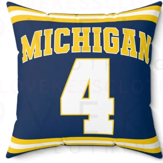 Boys Must Have College Bed Party PIllow Cover Only