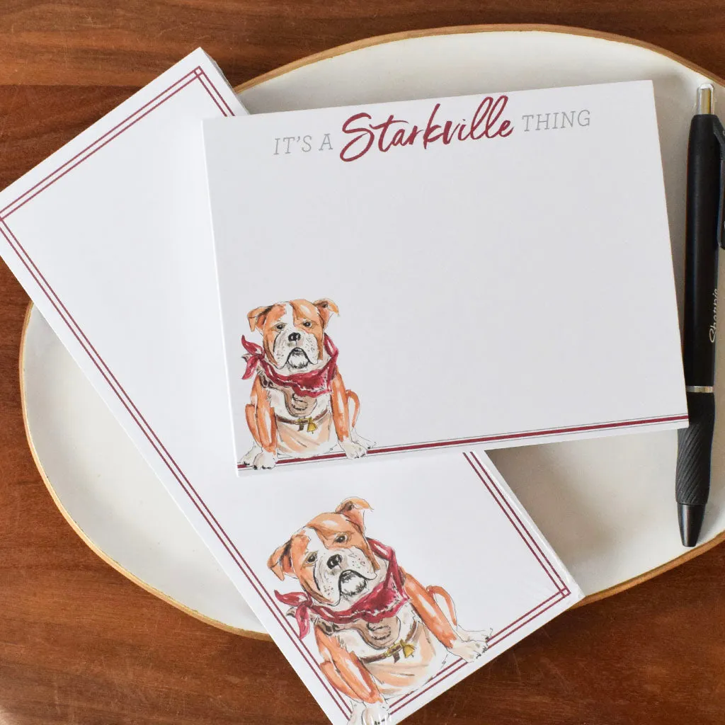 Bulldog Mini Notepad