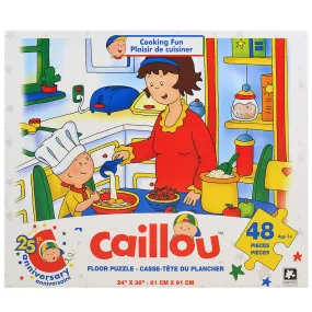 Caillou Floor Puzzle [48 Pieces - Cooking Fun]