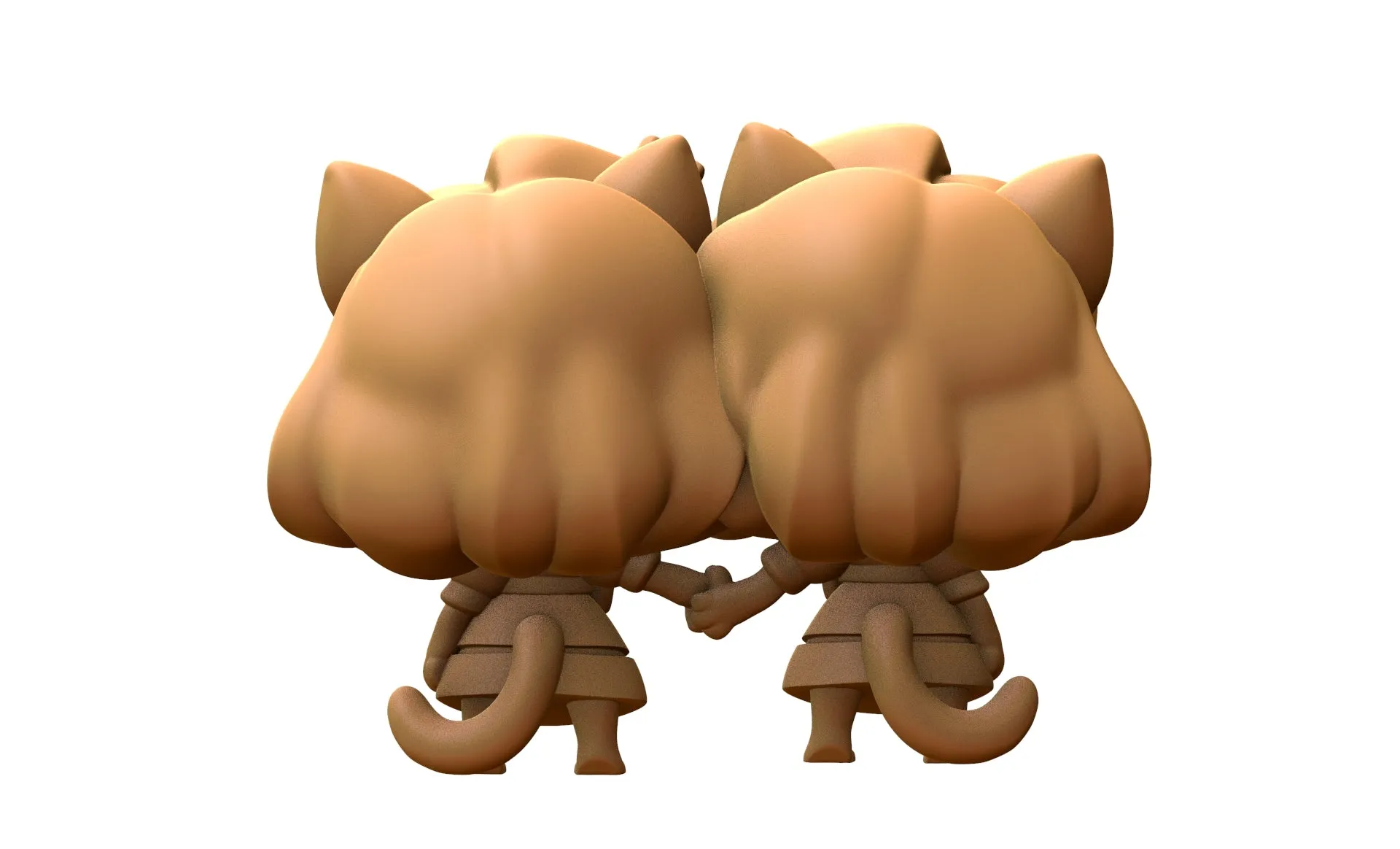 Capsule Chibi - The Meowing Twins