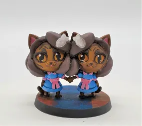 Capsule Chibi - The Meowing Twins