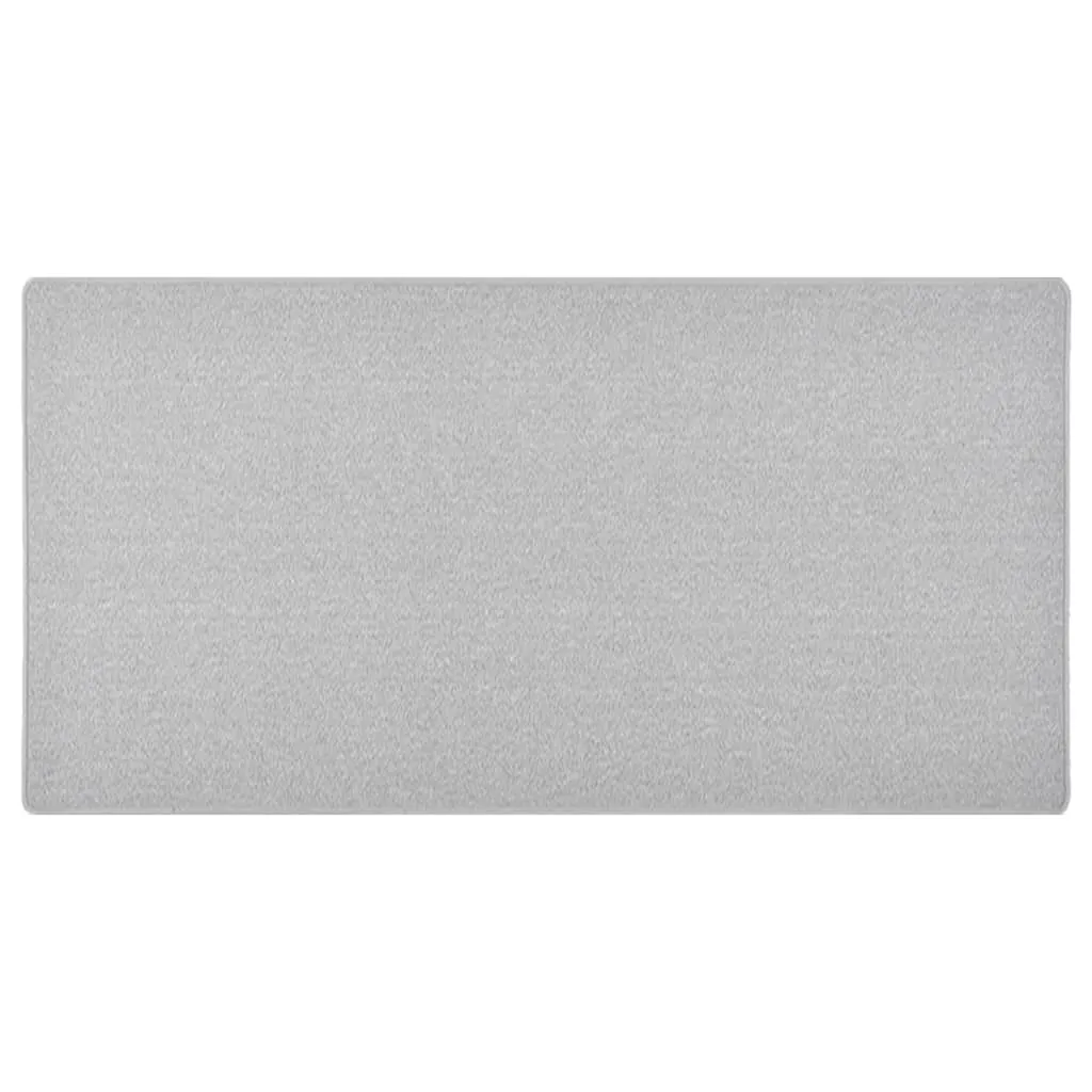 Carpet Runner Light Grey 80x150 cm