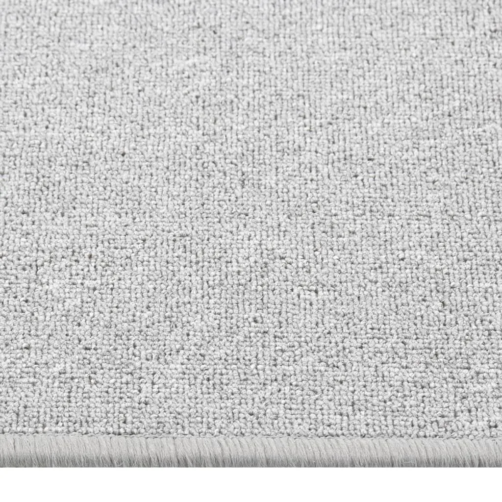 Carpet Runner Light Grey 80x150 cm