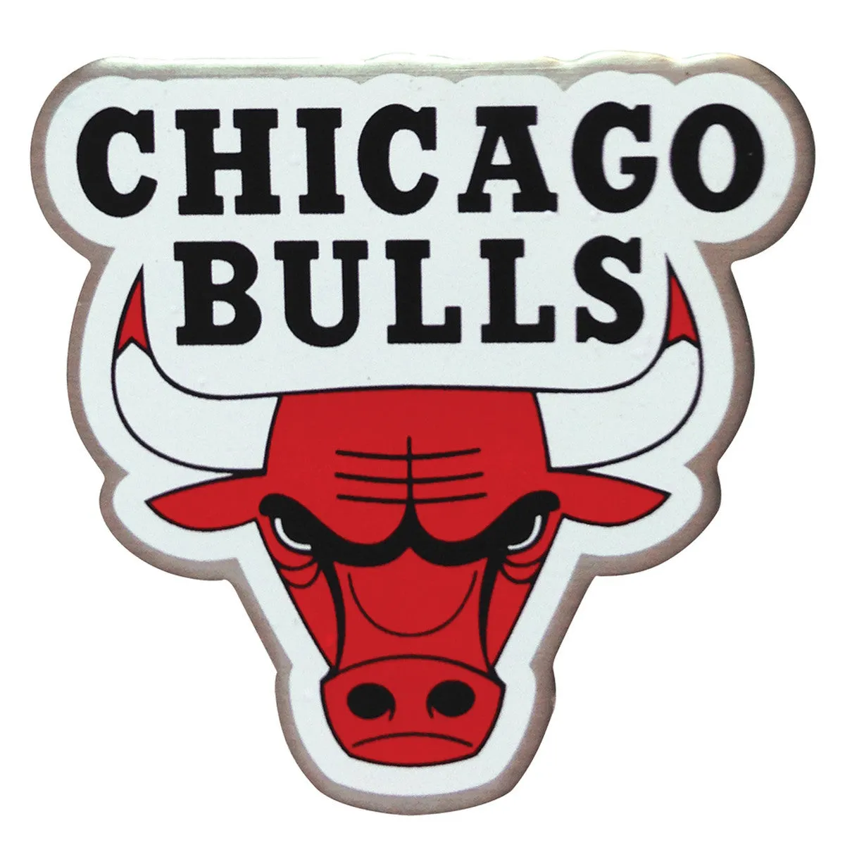 CHICAGO BULLS LAPEL PIN PRIMARY LOGO