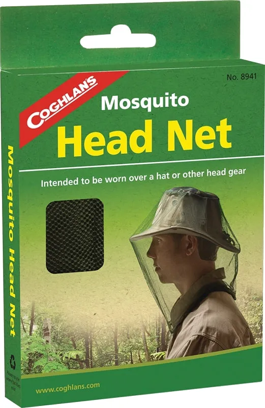 Coghlan's 8941 Mosquito Head Net, Snug Fit :EA: QUANTITY: 1