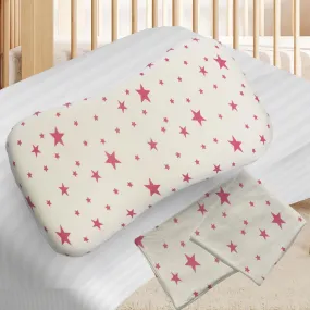 Contour Memory Foam Kids Pillow |Toddler Memory Foam Pillow for 12 Months Plus - Star