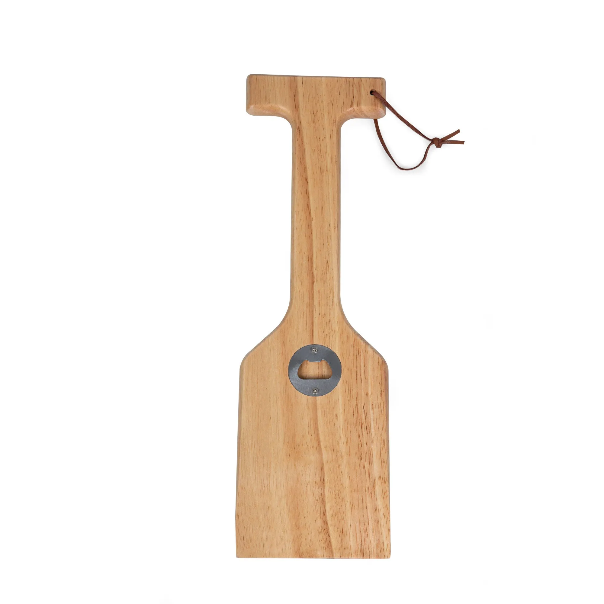 Cornell Big Red - Hardwood BBQ Grill Scraper with Bottle Opener