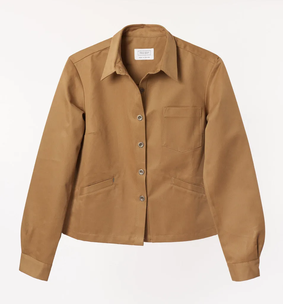 Cotton Drill Jacket - Khaki