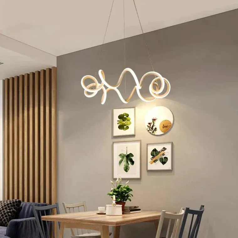 Creative Two-headed Living Room Dining Room Led Chandelier Chandeliers