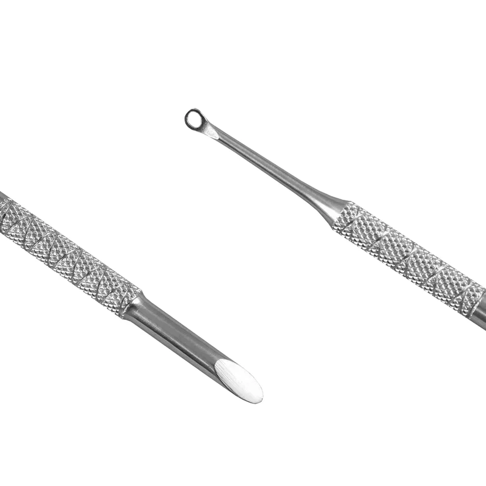 Cuticle Pusher & Ring with Filling Pads