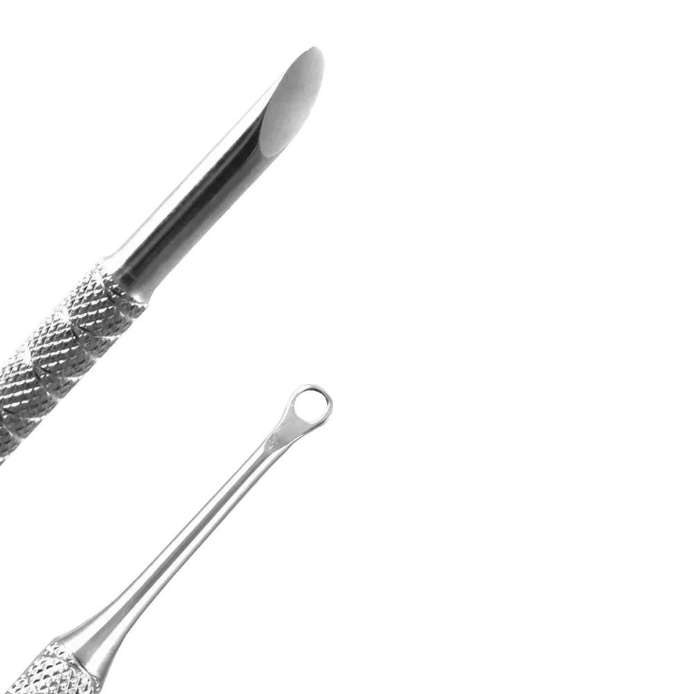 Cuticle Pusher & Ring with Filling Pads