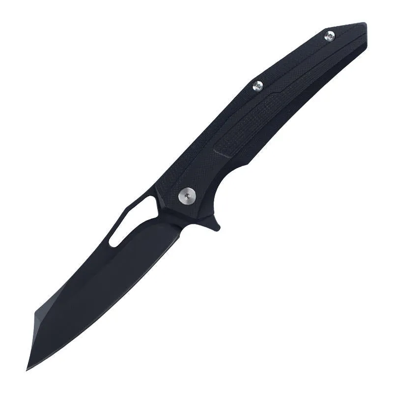 D2 Steel G10 Handle Pocket Knife Razor Sharp Blade Drop Point Hunting Knives Survival Camping Folding Knife