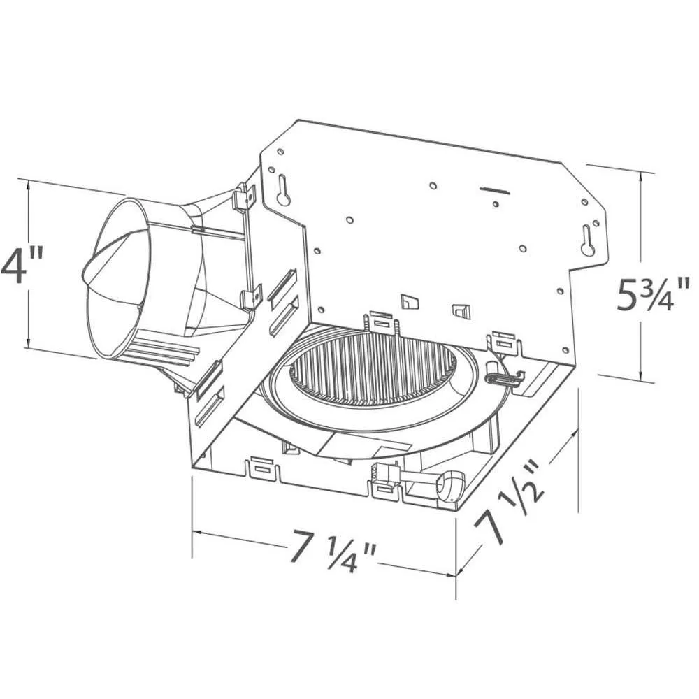 Delta BreezIntegrity 50 CFM Bathroom Exhaust Fan