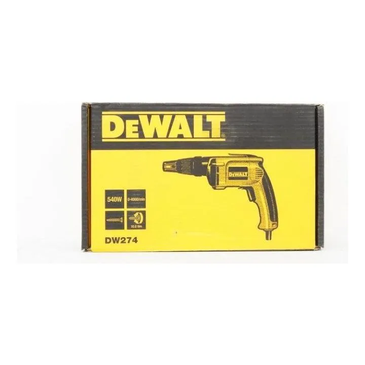 Dewalt DW274 Dry Wall Screwdriver 540W 10Nm