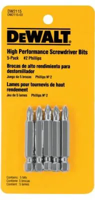 DeWalt® IMPACT READY Impact Driver Accessory Sets, Phillips; Square; Torx, DW2153