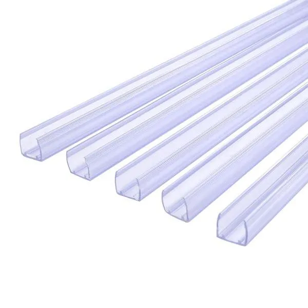 DIY 5 Piece 3 Foot Clear PVC Channel Moun for Neon Rope Lights