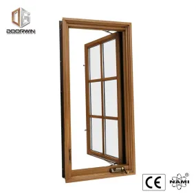 Doorwin 2021China doors and windows grill design and mosquito net chain winder awning window with manual crank by Doorwin on Alibaba