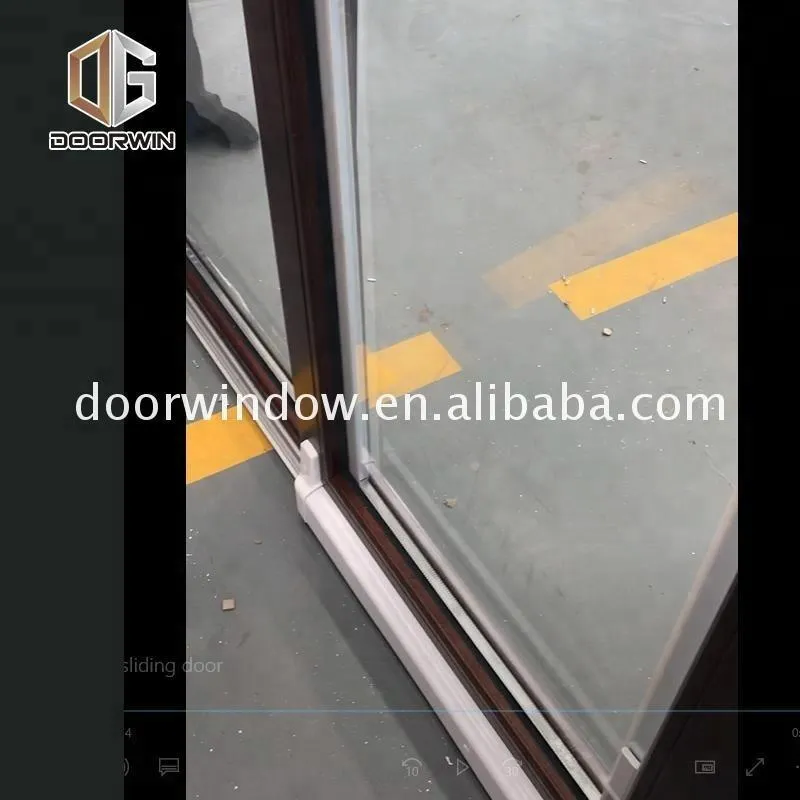 DOORWIN 2021Sliding door with tempered glass screen mosquito net by Doorwin on Alibaba