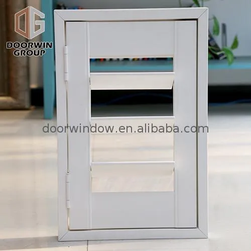 DOORWIN Window fan shutter white picture louvre windows and doors ventilation louvers by Doorwin on Alibaba